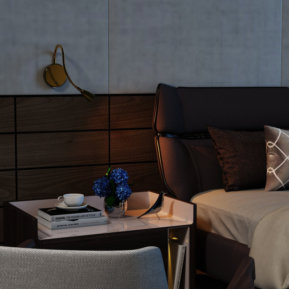 Matilda's elegant and stylish finish makes it the ideal addition to any room. It will look perfect in both traditional and modern environments. The beauty of this wall light means you can install it on any wall without the requirement of expensive electrician fees and mains installation.