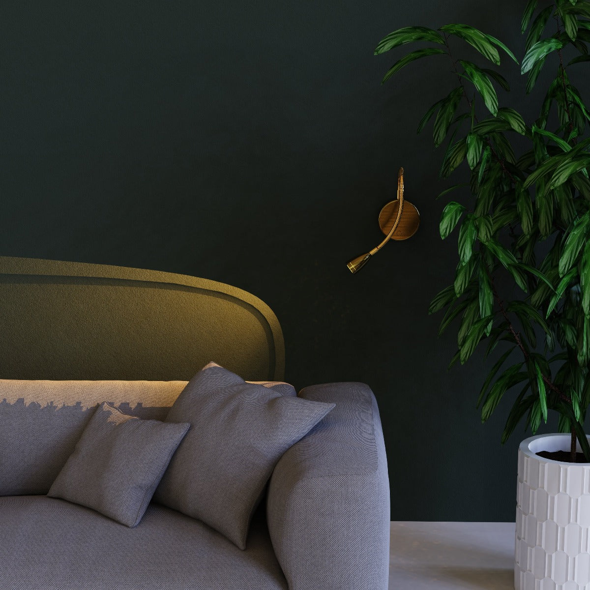 Matilda's elegant and stylish finish makes it the ideal addition to any room. It will look perfect in both traditional and modern environments. The beauty of this wall light means you can install it on any wall without the requirement of expensive electrician fees and mains installation.