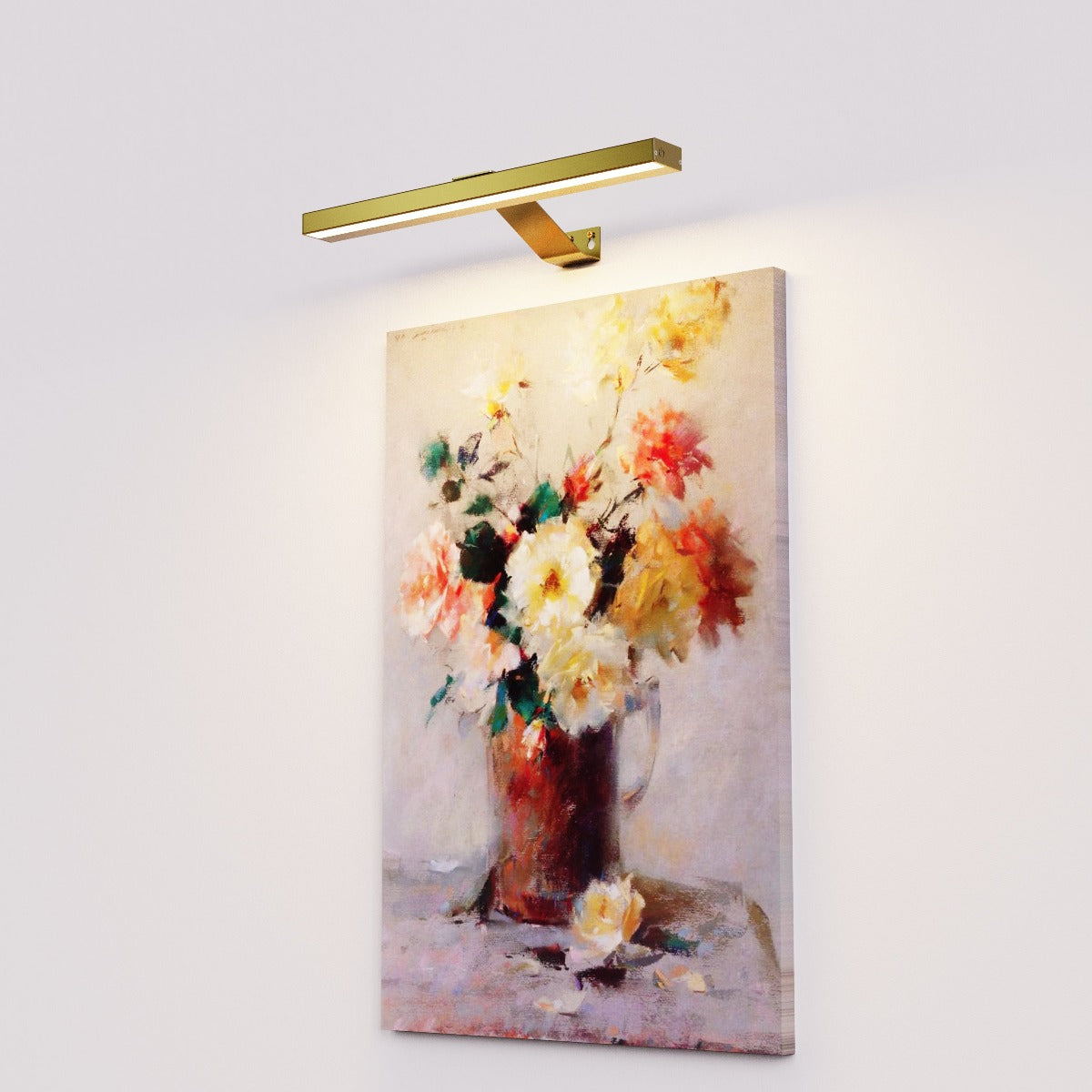  Libra's elegant and stylish finish makes it the ideal addition to any room. It will look perfect in both traditional and modern environments. The beauty of this wall light means you can install it on any wall without the requirement of expensive electrician fees and mains installation.