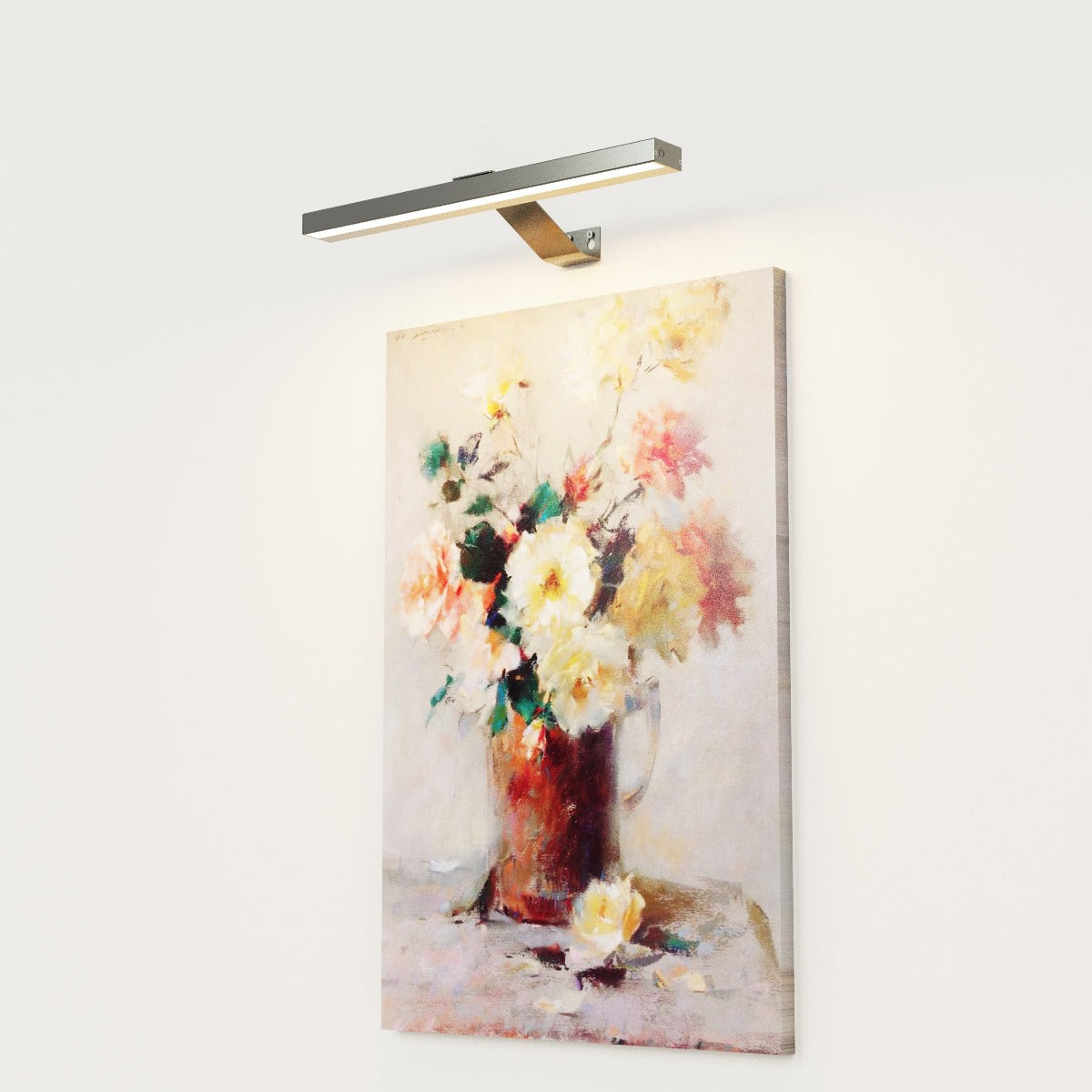 Libra's elegant and stylish finish makes it the ideal addition to any room. It will look perfect in both traditional and modern environments. The beauty of this wall light means you can install it on any wall without the requirement of expensive electrician fees and mains installation.