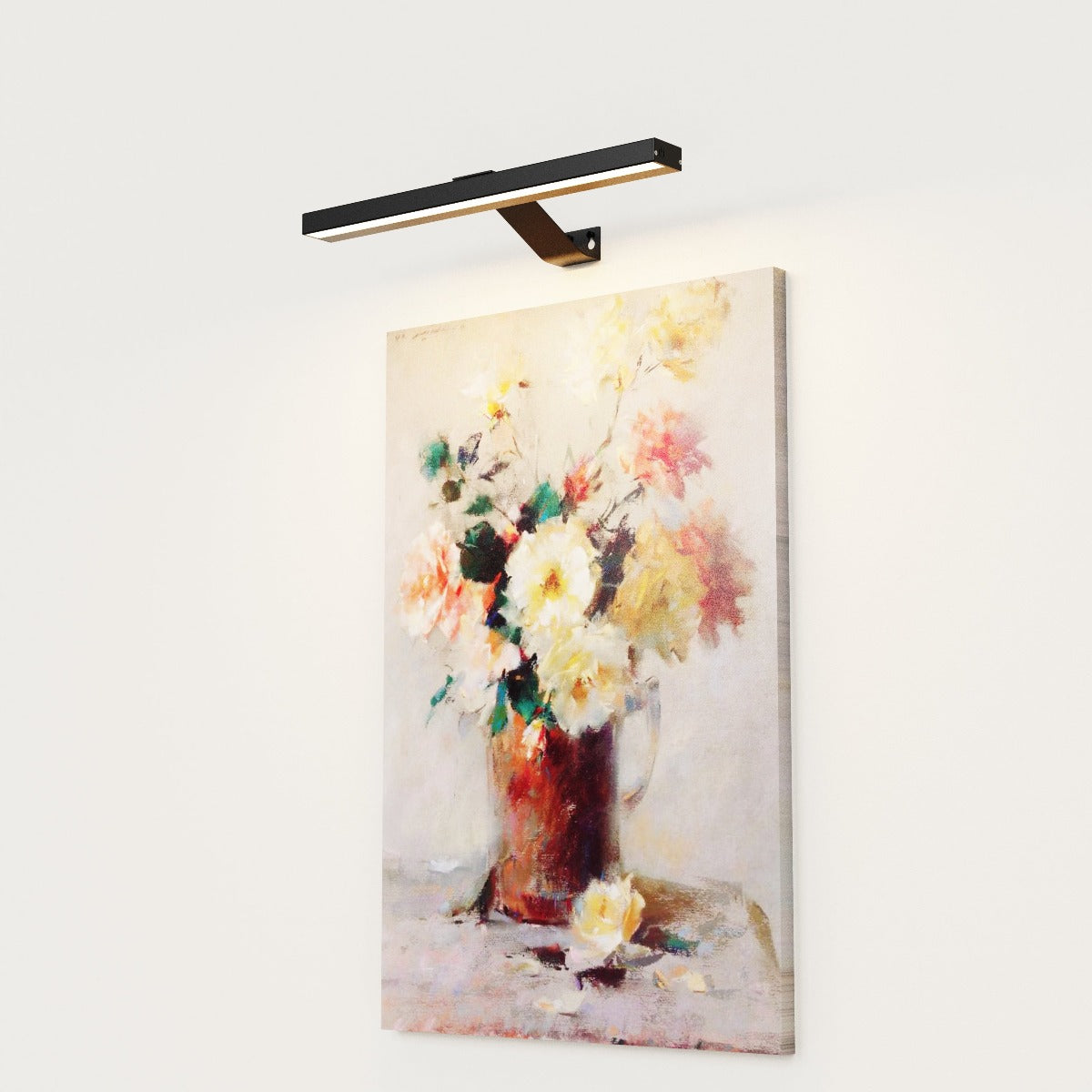  Libra's elegant and stylish finish makes it the ideal addition to any room. It will look perfect in both traditional and modern environments. The beauty of this wall light means you can install it on any wall without the requirement of expensive electrician fees and mains installation.