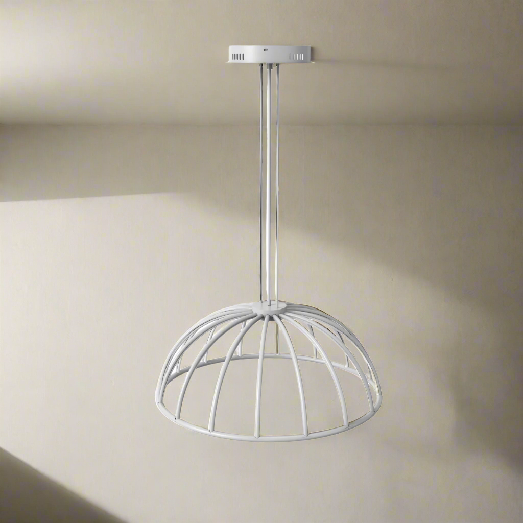 CGC PARAPLU 2 White 60cm Hemisphere LED Ceiling Pendant