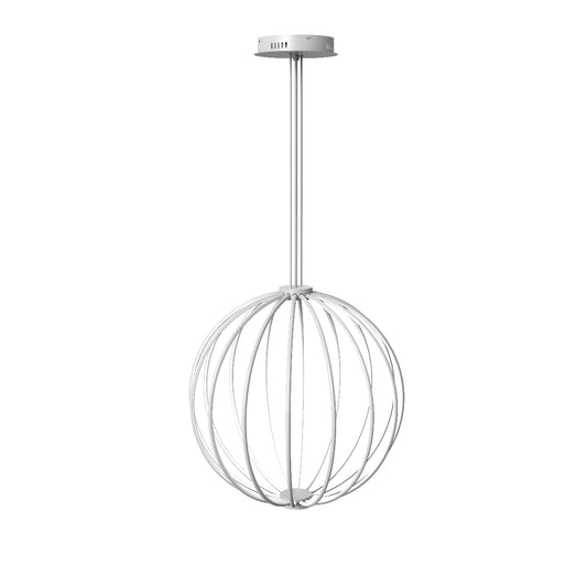 CGC PARAPLU 3 White 90cm Globe LED Ceiling Pendant