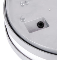 CGC STAX Round Grey LED Outdoor Wall Light Bulkhead with House Number Pack