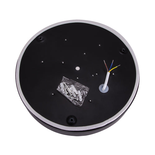 This round Luna Surface Panel is, without a doubt, a decorative and versatile element that will adapt to any style. This surface panel has a built in LEDs with a 30000 hour life source.