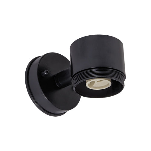 CGC TOPAZ Black GU10 Outdoor Down Wall Light Polycarbonate IP54