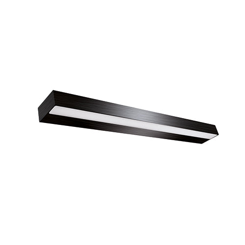 With our Ami LED over mirror wall light you can really give your bathroom or wall space the designer finish it deserves. With its modern black body this light is sure to add style and class to your room. Can also look great as a wall light in hallways, over pictures and in kitchens. AMI is the perfect simple light to fix over a mirror