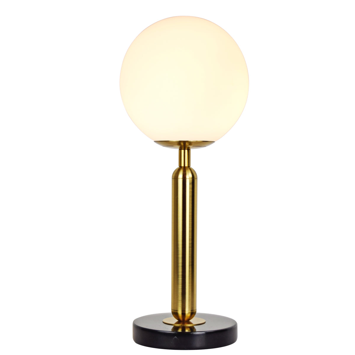 CGC JENNA Pearl Globe Table Lamp With Marble Base