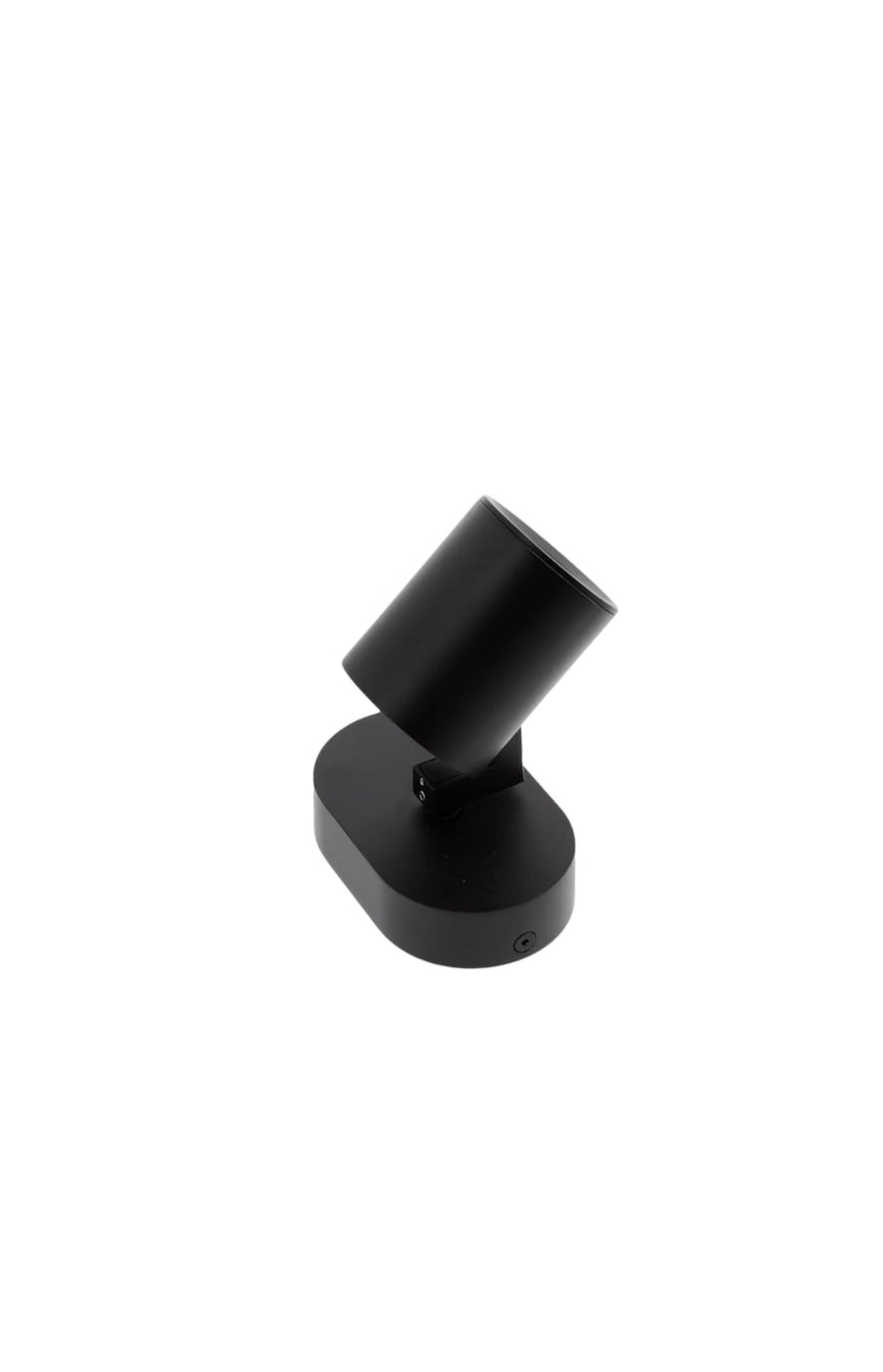 Load video: CGC CARLA Single Black Modern Cylinder Spotlights