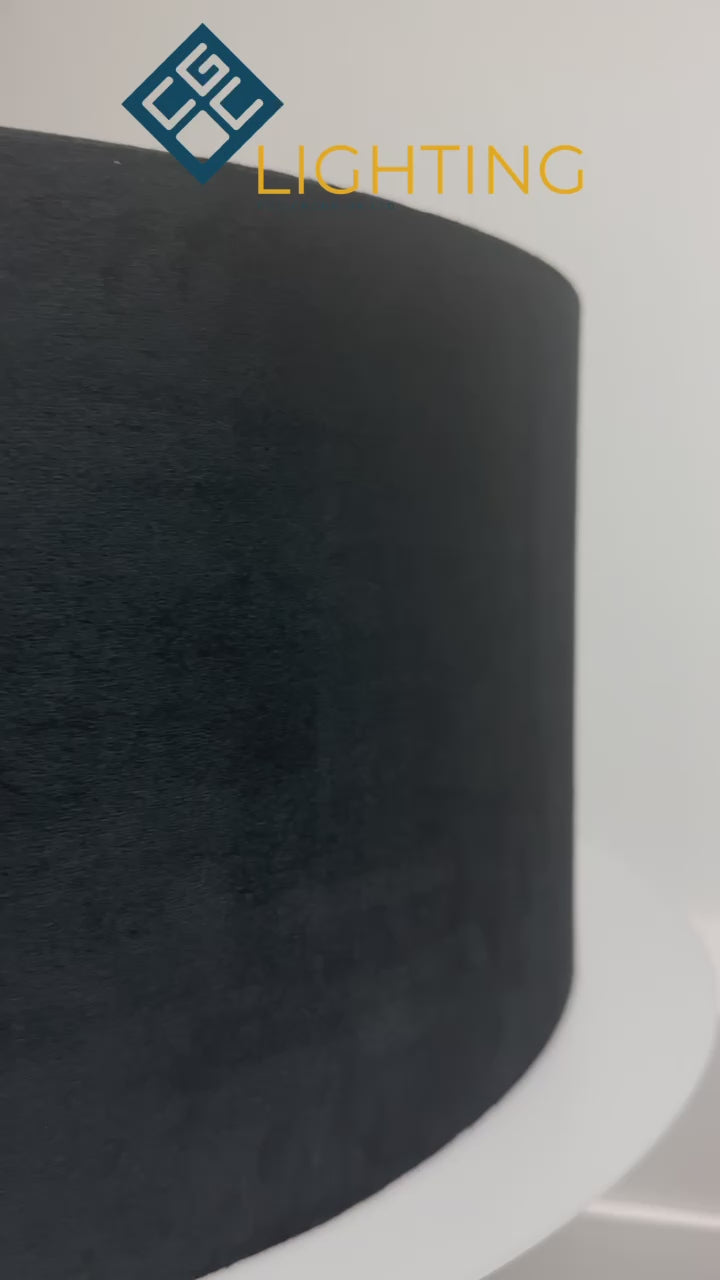 Our stunning oversized Milano Lamp shade offers a timeless update to any room. The outer is made from high-quality velvet and the lining is reflective gold for a stylish finish. It’s easy to install and will instantly transforms your ceiling fitting, table or floor lamp.