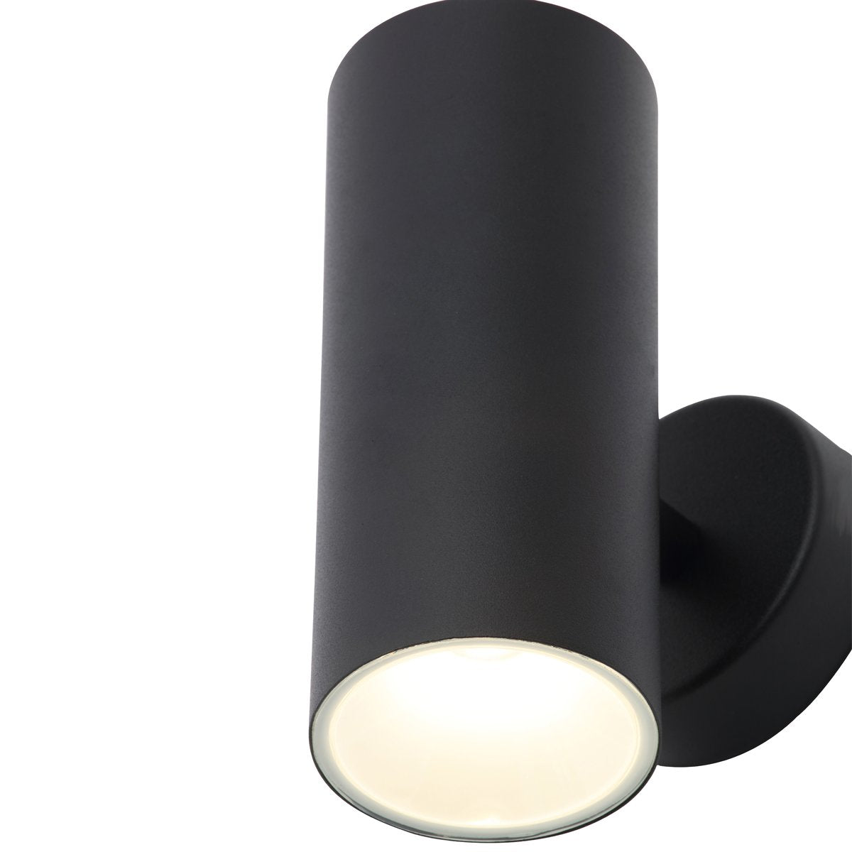 CGC VERITY Black LED Outdoor Wall Spotlight