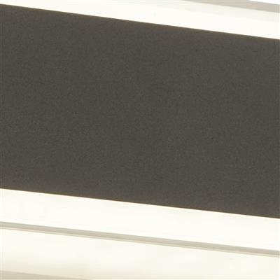 CGC DOUGLAS LED Outdoor Wall Light - Dark Grey/Grey/White