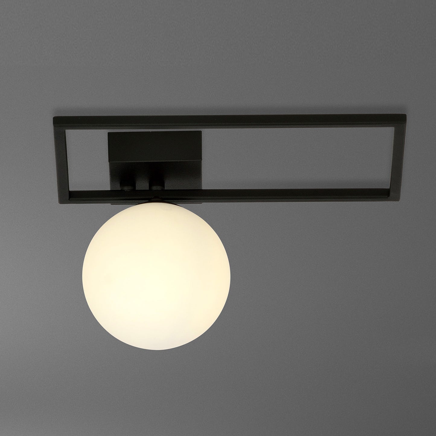 CGC IMAGO 1D BLACK/OPAL CEILING LAMP LIGHT