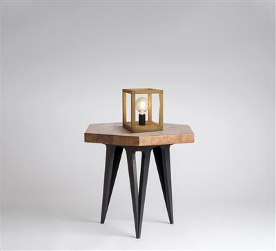 CGC SQUARE Table Lamp - Wood & Metal