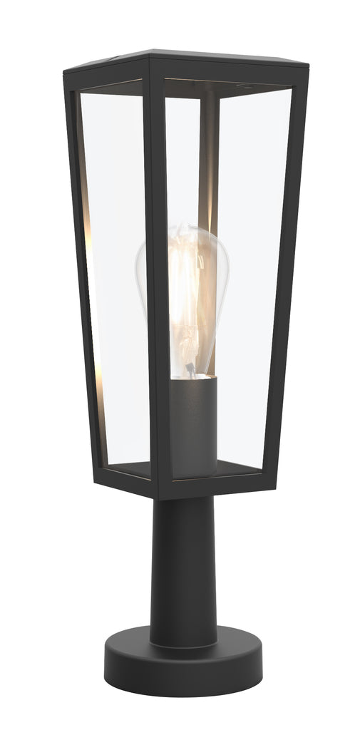CGC FIR Small Modern Black Outdoor Post Light