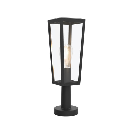 CGC FIR Small Modern Black Outdoor Post Light