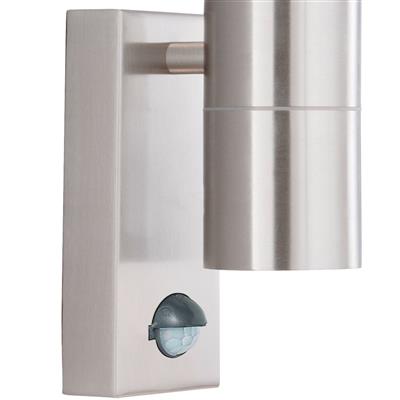 CGC METRO LED Outdoor Wall Light with Sensor - Stainless Steel