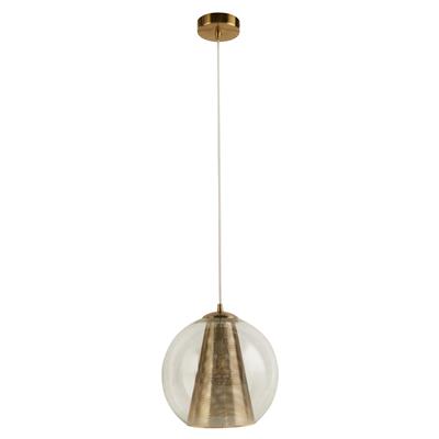 CGC CONIO Ceiling Pendant - Satin Brass Metal & Glass