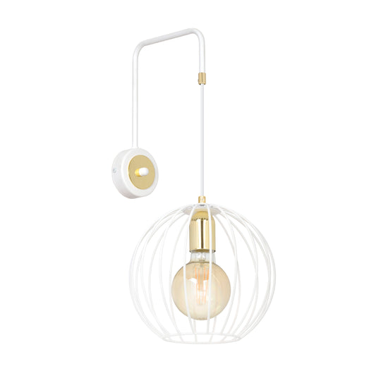 The industrial theme ALBIO lamp bulb hidden in a metal lampshade gives a very interesting visual effect when the light is turned on giving off a Scandinavian style and the lamp evenly illuminates even a large areas. Would look great in any room however would fit in most home arrangements.