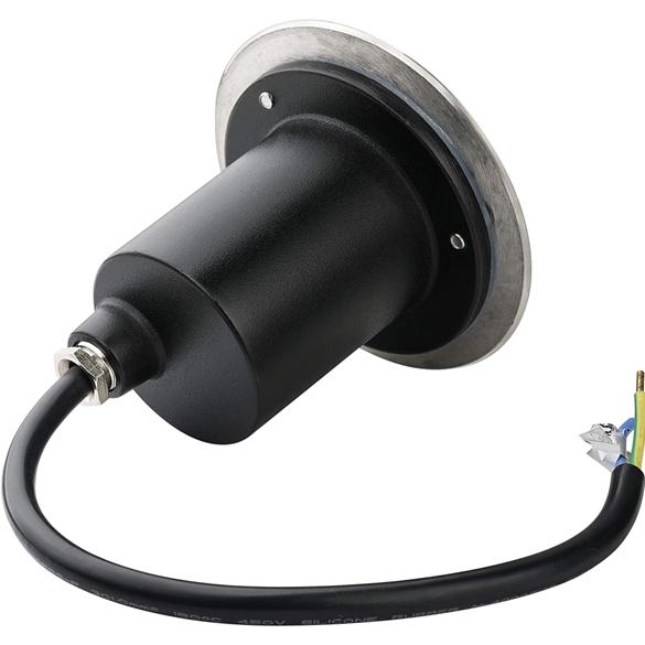 CGC NOLA Four Round Small With Bulbs Stainless Steel Inground Or Decking Lights