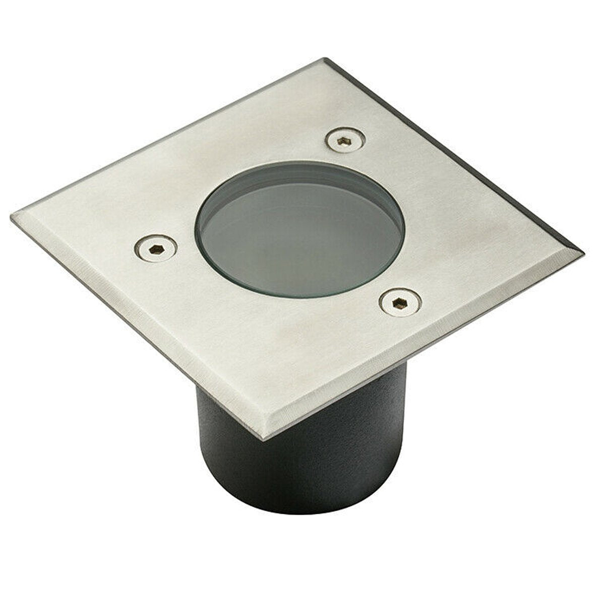 CGC MYAH Two Square Small Stainless Steel Inground Or Decking Lights