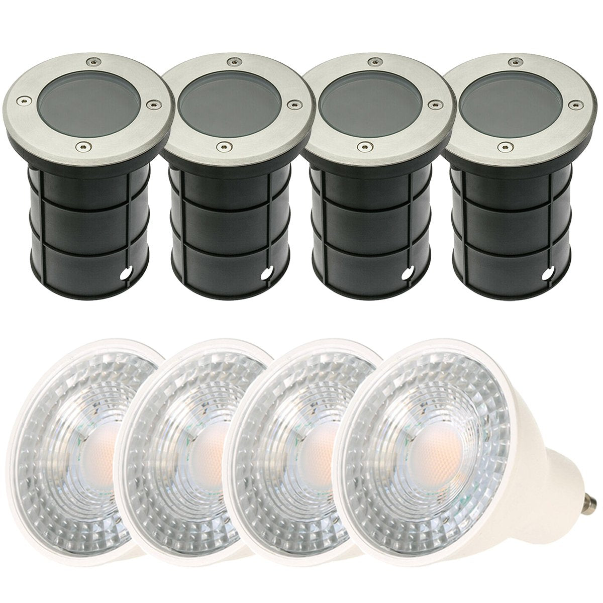 Our Meadow inground lights are a modern way to enhance and illuminate an outside space, adding ambience to a garden as well as practicality at night. These lights are the perfect solution to illuminate paths, seating areas and steps which will achieve an impressive look in any space.