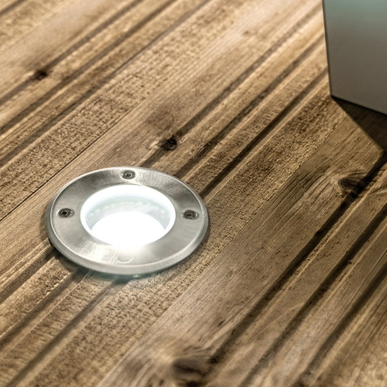 Our Meadow inground lights are a modern way to enhance and illuminate an outside space, adding ambience to a garden as well as practicality at night. These lights are the perfect solution to illuminate paths, seating areas and steps which will achieve an impressive look in any space.