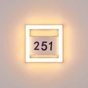 CGC PAMELA Halo Style House Number LED Light