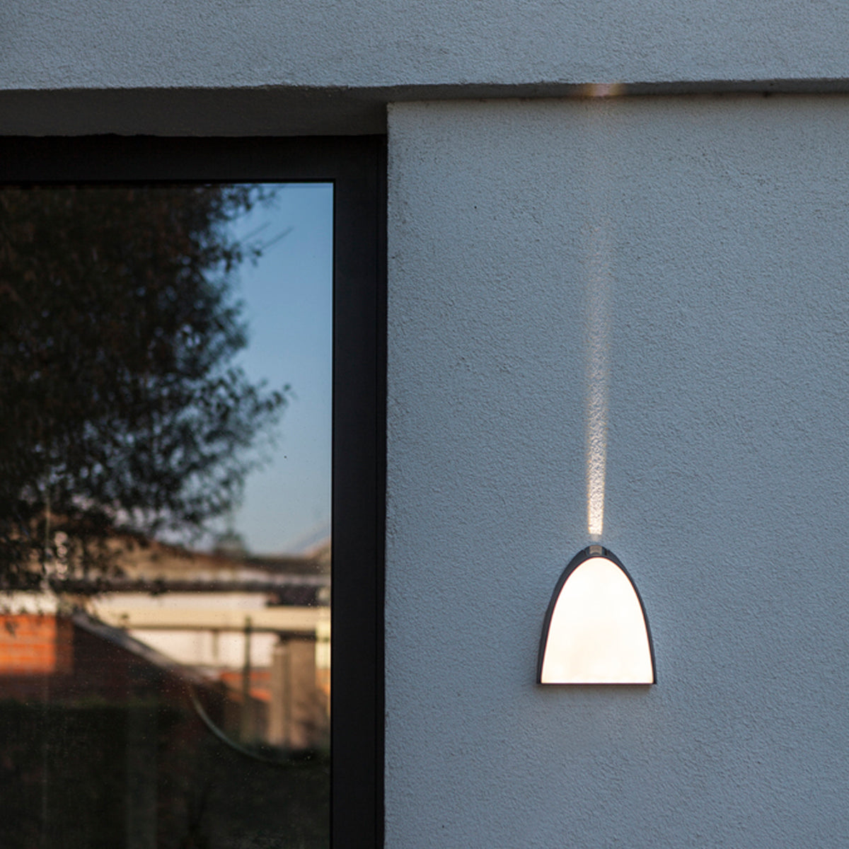 CGC MIRANDA Modern Wedge LED Wall Light With Narrow Up Beam