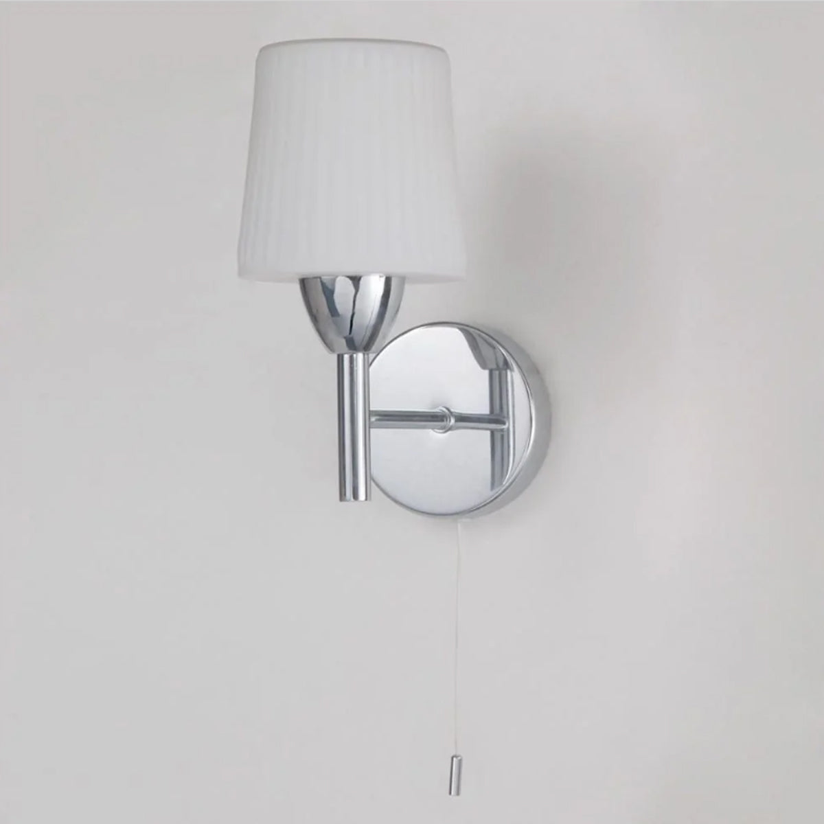 CGC RUBY Chrome Traditional Cone Wall Light