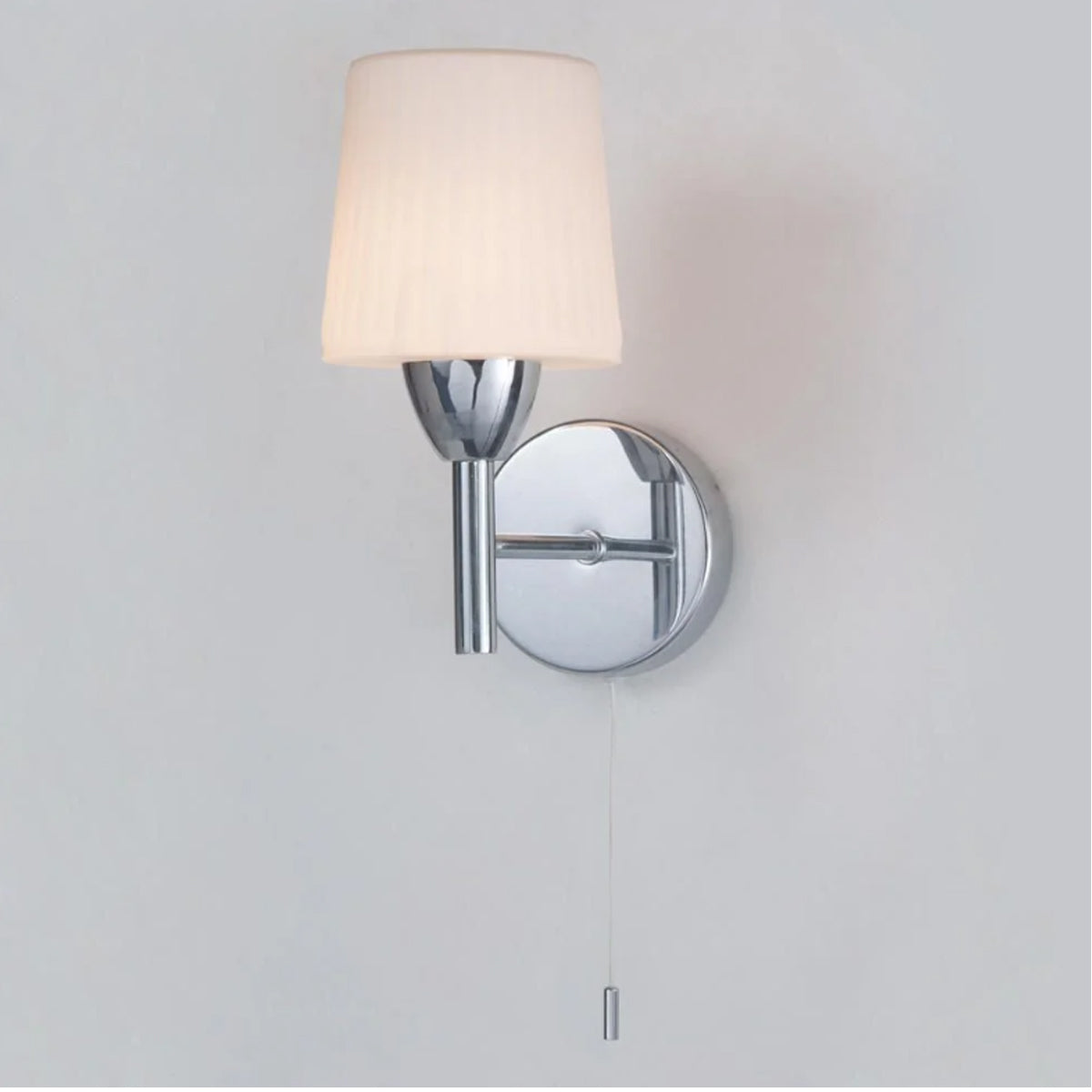 CGC RUBY Chrome Traditional Cone Wall Light