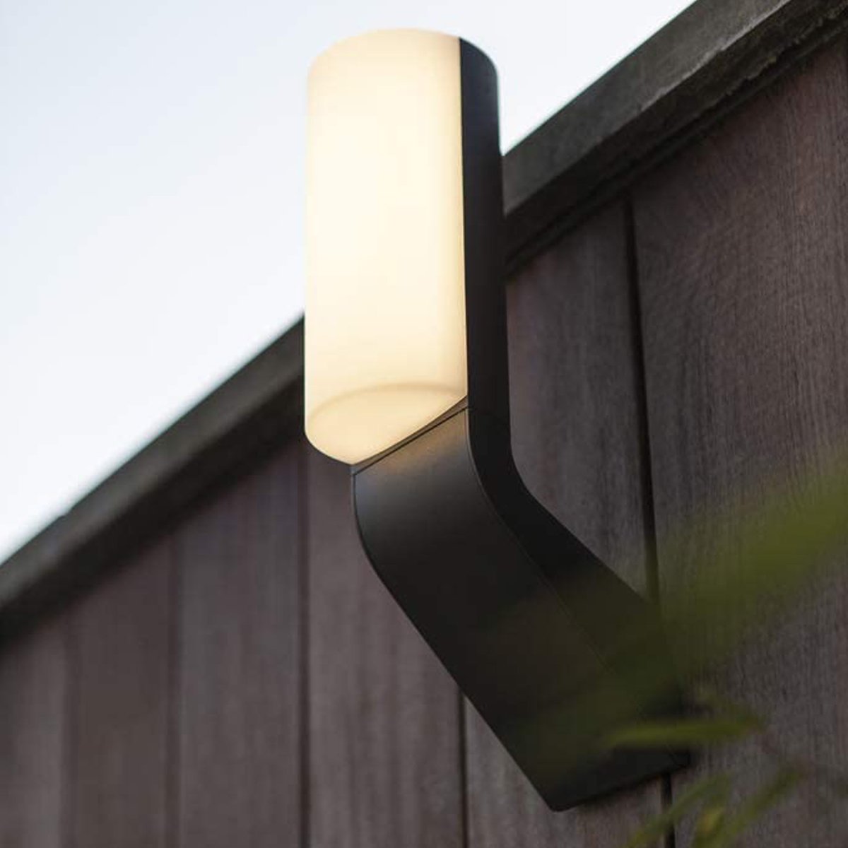 CGC IVY Grey Slim LED Outdoor Wall Light