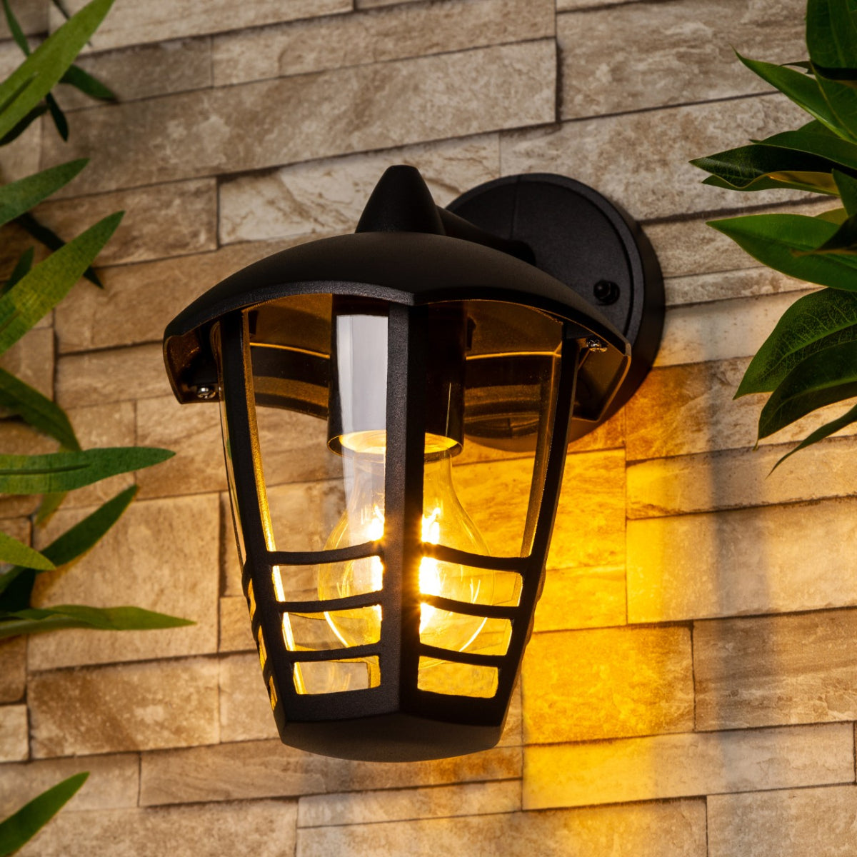 CGC IMOGEN Black Outdoor Hanging Lantern Light