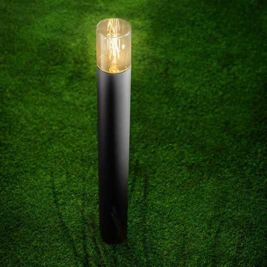 Our Bluebell black outdoor post light would look perfect in a modern or more traditional home design. Outside post lights can provide atmospheric light in your garden, at the front door or on the terrace as well as a great security solution. It is designed for durability and longevity with its robust material producing a fully weatherproof and water-resistant light fitting.