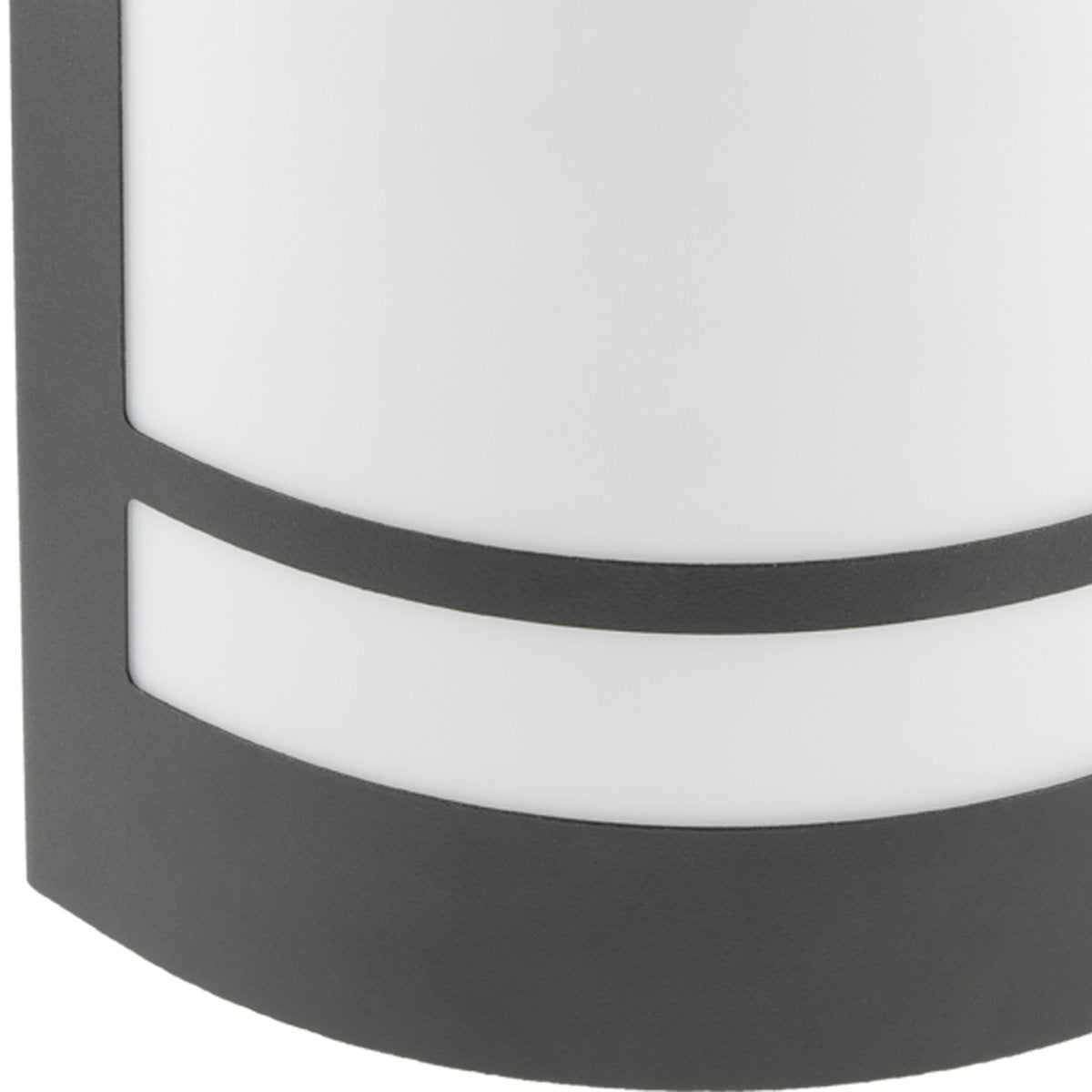 CGC KALA Black Stainless Steel Curved Outdoor Wall Light