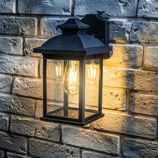 Our industrial style outdoor light is made from a high-quality polycarbonate body which is weather and rust proof and is complete with polycarbonate clear windows. Easy to install, and also suitable for installation inside. Designed for longevity and to withstand the toughest of weather conditions, this item is popular for coastal areas.