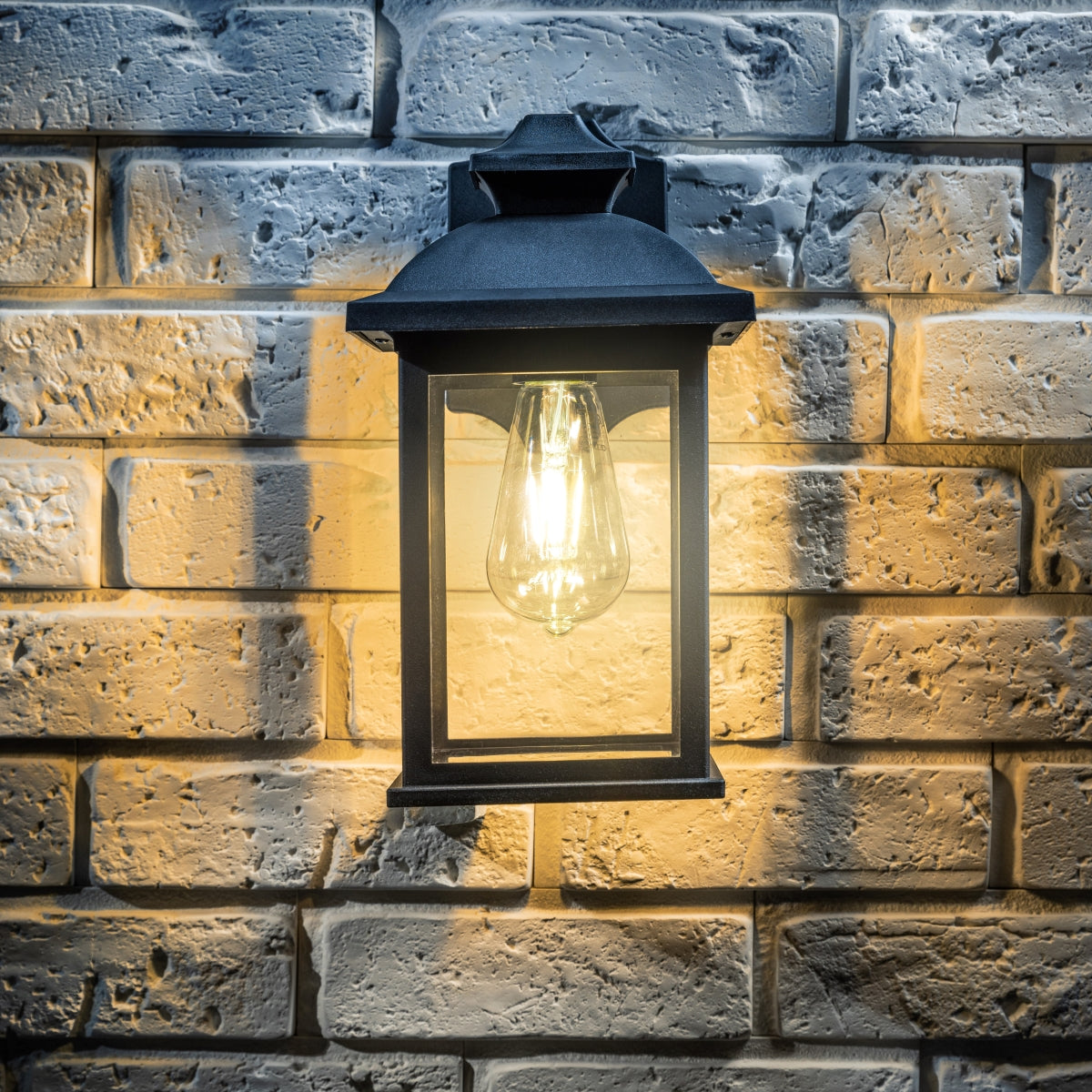 Our industrial style outdoor light is made from a high-quality polycarbonate body which is weather and rust proof and is complete with polycarbonate clear windows. Easy to install, and also suitable for installation inside. Designed for longevity and to withstand the toughest of weather conditions, this item is popular for coastal areas.