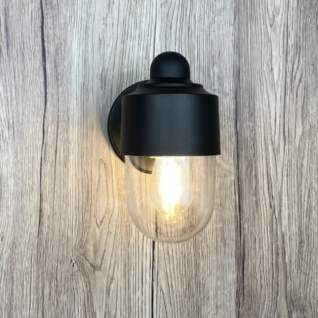 Our Veronica black wall light would look perfect in a modern or more traditional home design. Outside lights can provide atmospheric light in your garden, at the front door or on the terrace as well as a great security solution. 