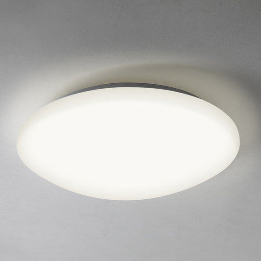 CGC ELLIE White Circular 12W Wall Or Ceiling Light With Opal Diffuser