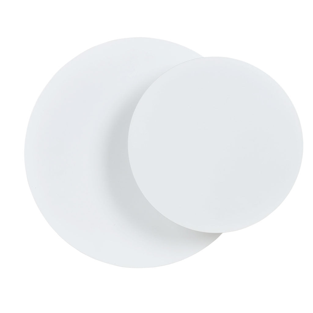 CGC CIRCLE 1C WHITE WALL LAMPLIGHT – CGC Interiors