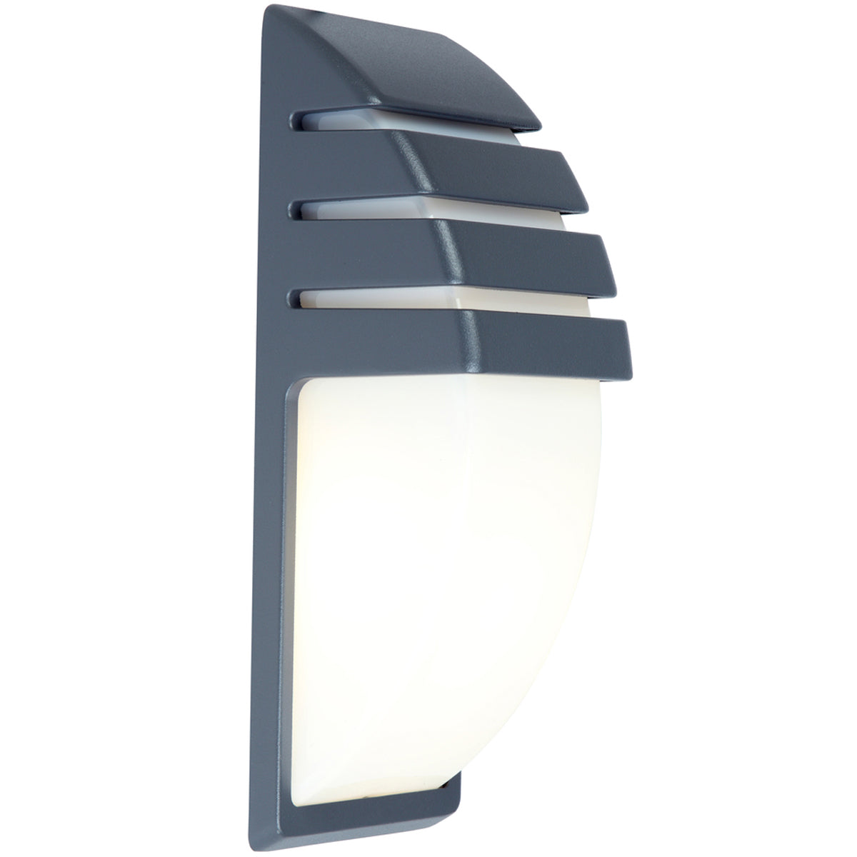 CGC LEIGH Dark Grey Curved Eyelid Outdoor Wall Light