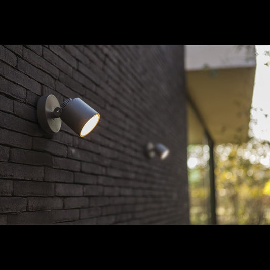 SAMANTHA - CGC Dark Grey LED Wall Light