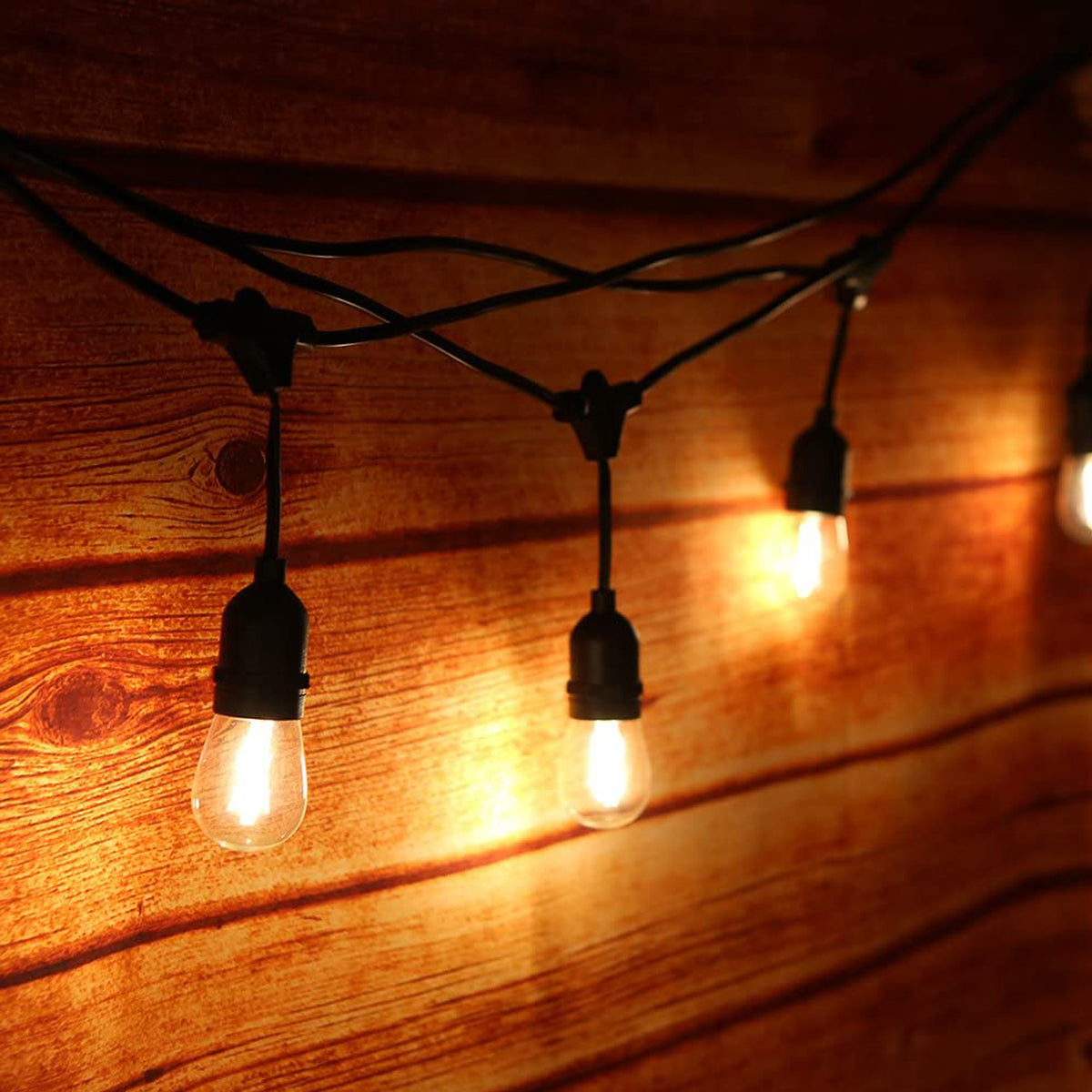 Festoon lighting kit. Transform your space and achieve a stylish glow with our ever popular festoon lighting kit. Our kits will allow you to connect up to 5 kits together and run off the same one plug at a low voltage.