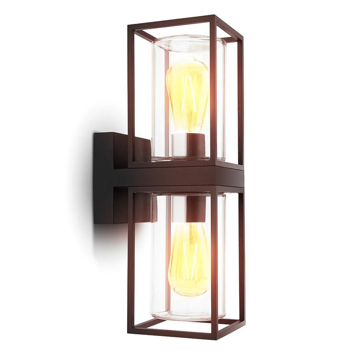 CGC JESS Black Outdoor Double Wall Lantern