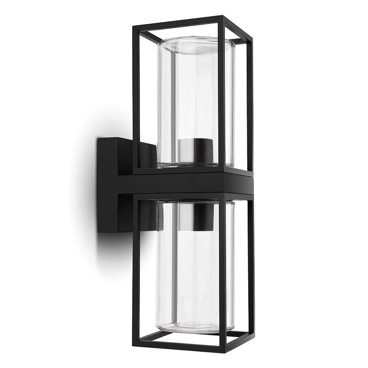 CGC JESS Black Outdoor Double Wall Lantern