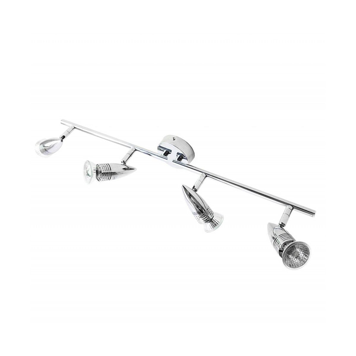 CGC LEAH Adjustable Polished Chrome 4 Bar Ceiling Spotlights