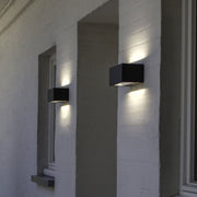 CGC HAILEY Dark Grey Small Rectangular 4K Light LED Wall Light