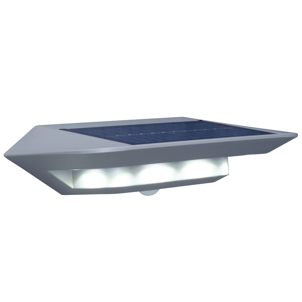 CGC RIDLEY Solar Panel & Motion Sensor Curved LED Wall Light