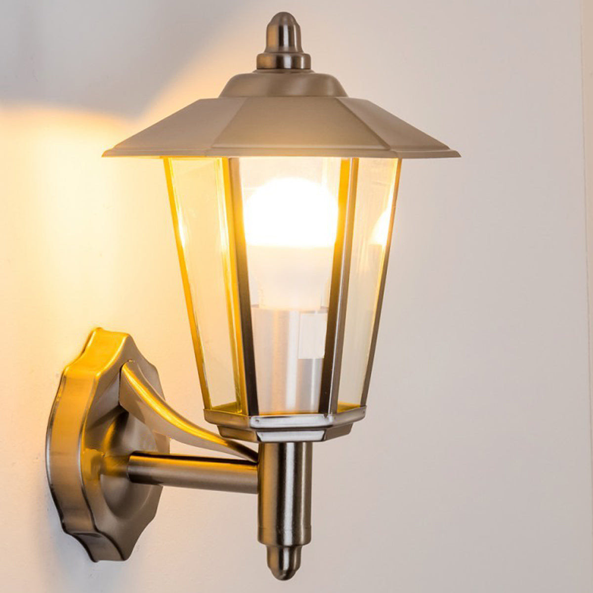 CGC KENDRA Stainless Steel Vintage Style Lantern Light