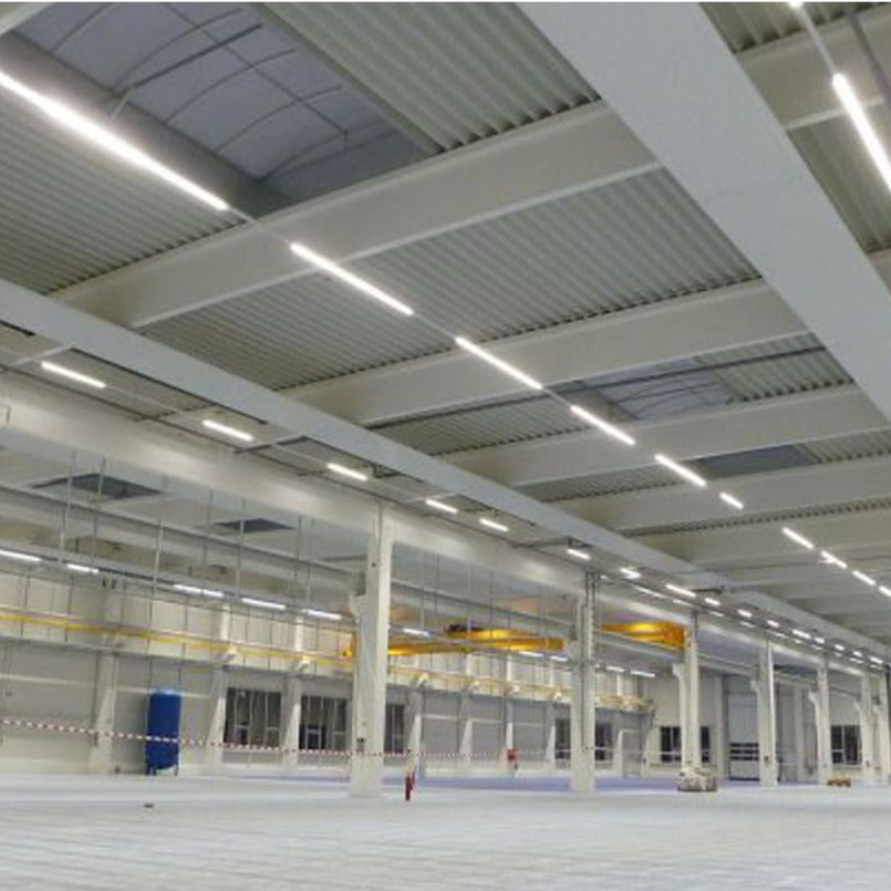 Choose the right product for your needs from our world class range of LED lighting battens. All of our batten lights focus on reliability and energy efficiency. Our LED battens are perfect for lighting garages, warehouses, and other large areas. This light fitting is rated IP 65 which makes the fitting fully weather and waterproof. The airtight fitting allows no dust to enter giving it extra longevity and avoids any dark patches. Modern slim profile with opal diffuser and natural white light output.